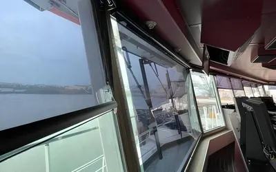 NaviGlare marine solar screen blinds for bridge windows in Singapore